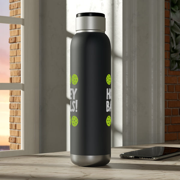 Holey Balls! Soundwave Audio Water Bottle