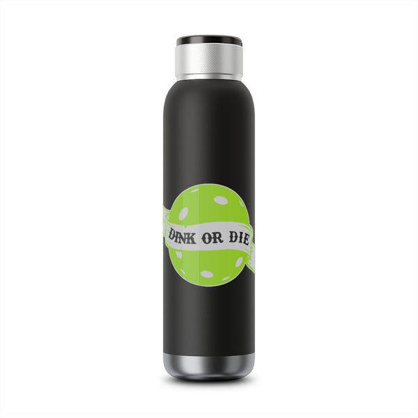 Dink or Die Soundwave Audio Water Bottle