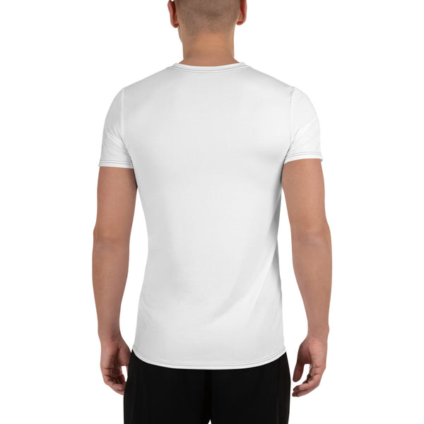 Dink Her?! Athletic T-Shirt in White (Men)