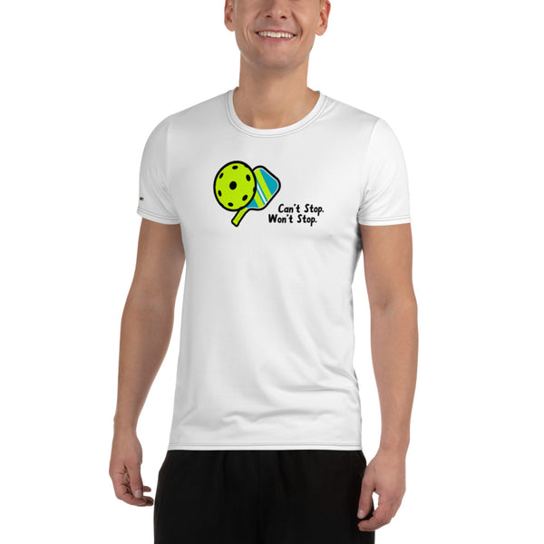 Can't Stop Won't Stop Athletic T-Shirt (Men)