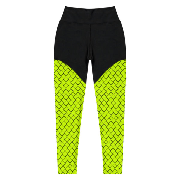 Pickleball Net in Pickle Sports Leggings