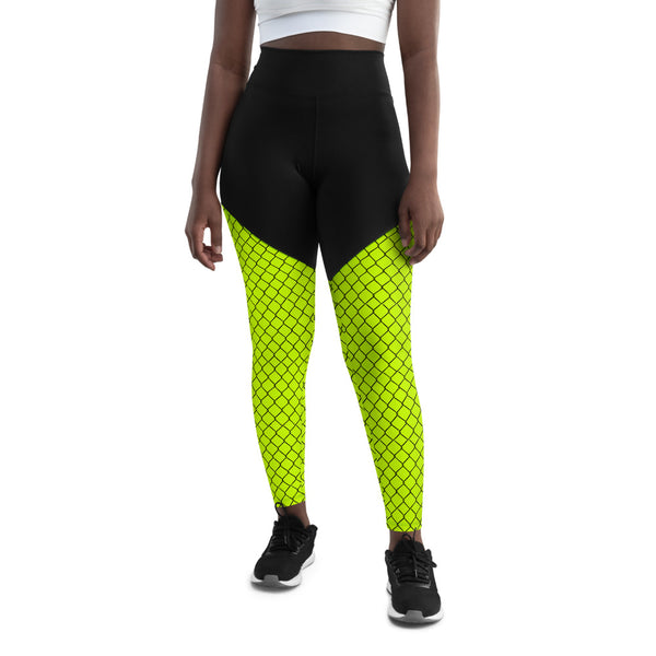 Pickleball Net in Pickle Sports Leggings