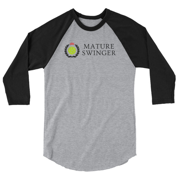 Mature Swinger Raglan T-Shirt (Unisexy)