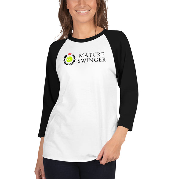 Mature Swinger Raglan T-Shirt (Unisexy)