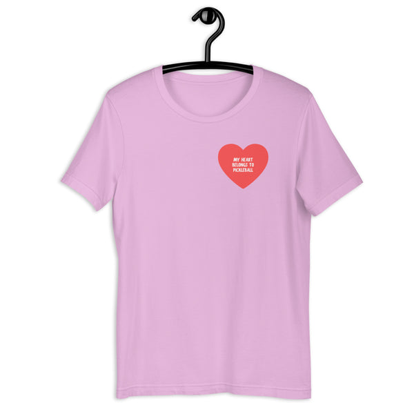 My Heart Belongs to Pickleball T-Shirt (Unisexy)