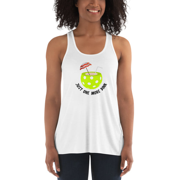 Just One More Dink Flowy Tank Top