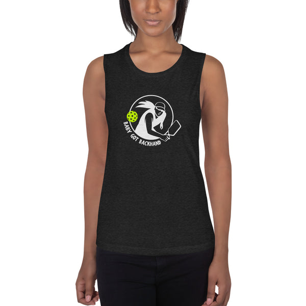 Baby Got Backhand Lady Muscle Tank Top