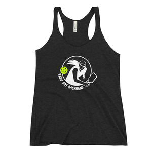 Baby Got Backhand Racerback Tank Top